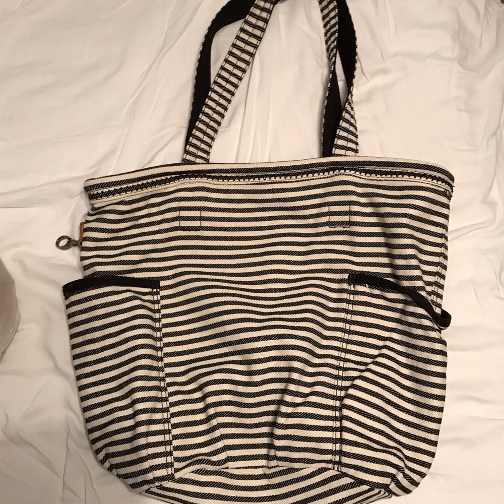 Thirty-one Retro Metro Bag - Twill Stripe